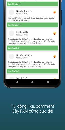 AutoFB - Tự động tương tác trên Facebook screenshot 1