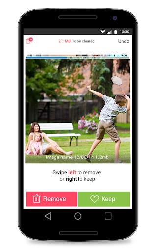iSweep-easy clean camera roll screenshot 1