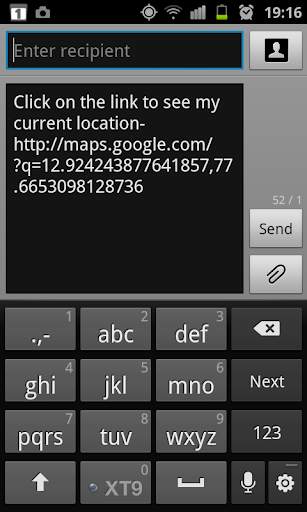 Inform my location screenshot 3
