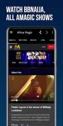 Africa Magic Mobile (FREE) 3 تصوير الشاشة