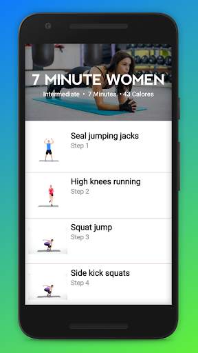 Daily 7M Workout 2 تصوير الشاشة