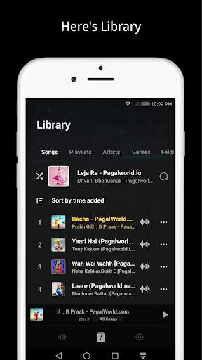 Muzika - Music & Audio Player screenshot 4