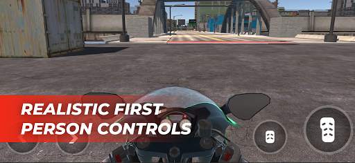 Motorcycle Driving Zone screenshot 1