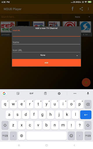 m3u8 - Play from online URL screenshot 5
