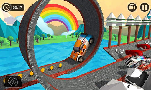 Impossible Climb Stunt Driving: Tricky Car Tracks screenshot 3