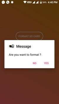 Форматирование Sd Card скриншот 2
