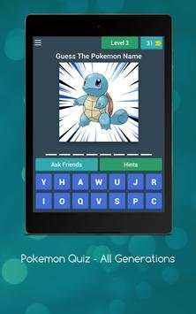 Pokemon Quiz - All Generations screenshot 9