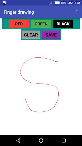 Finger drawing app screenshot 2