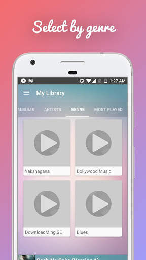 Blade Music Player Free 4 تصوير الشاشة