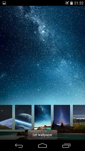 Stars live wallpaper locker screenshot 15