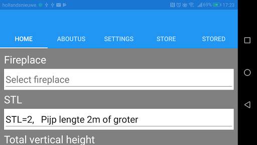Faber Flue App V2 screenshot 3