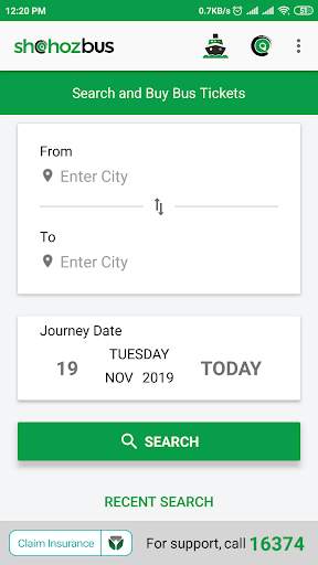 Shohoz - Buy Bus Tickets screenshot 2