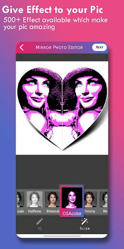 Mirror Photo Editor 2 تصوير الشاشة