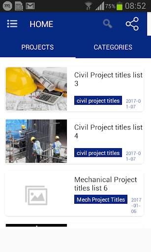 Projects World screenshot 1
