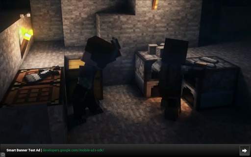 Where Diamonds Hide - A Minecraft music video screenshot 8