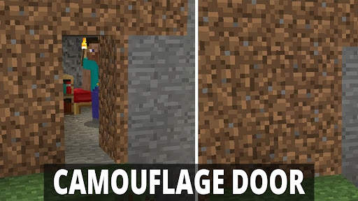 Camouflage Door Mod Minecraft screenshot 2