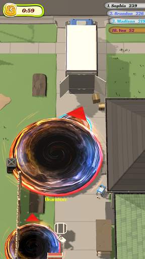 होल लीजेंड - hole.io स्क्रीनशॉट 1
