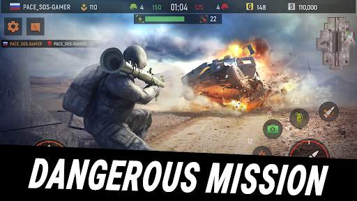 Striker Zone: penembak moden screenshot 1