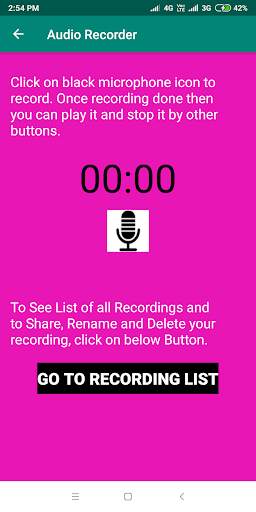 Audio Recorder screenshot 2