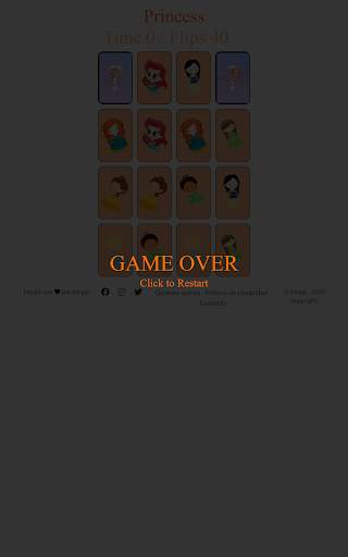 Memory Game - Princesses screenshot 12