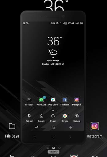 BLACK Wallpaper screenshot 3