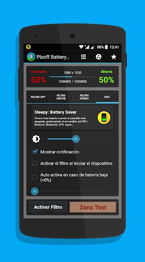 Pixoff: Battery Saver screenshot 4