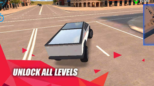 Cybertruck Pickup 3D screenshot 6