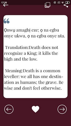 Igbo Proverbs and Meanings screenshot 3