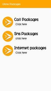 All Ufone Packages screenshot 1