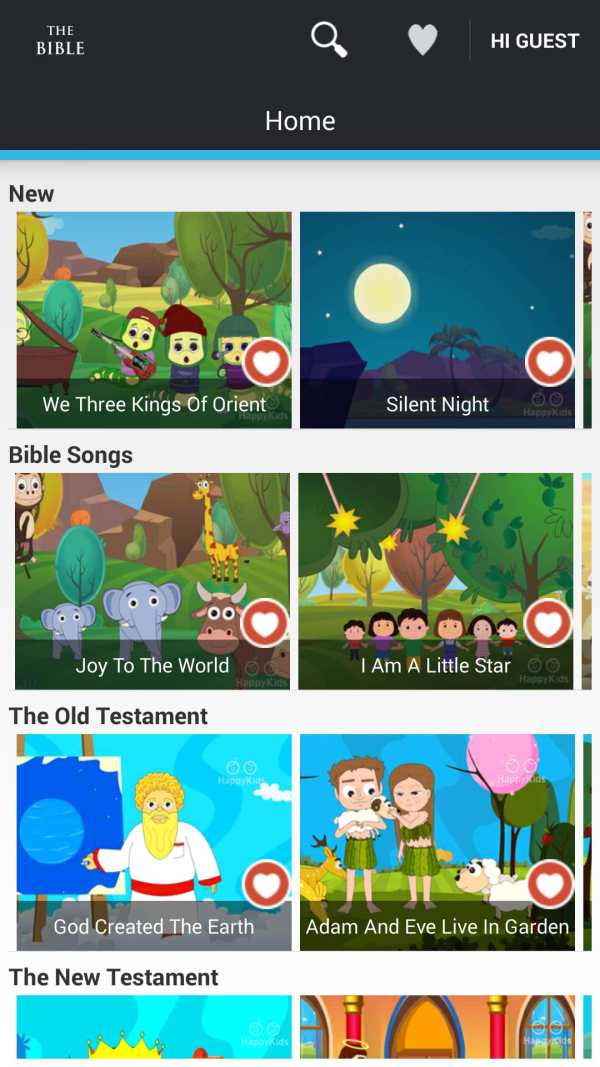The Holy Tales - Bible Stories and Songs screenshot 2