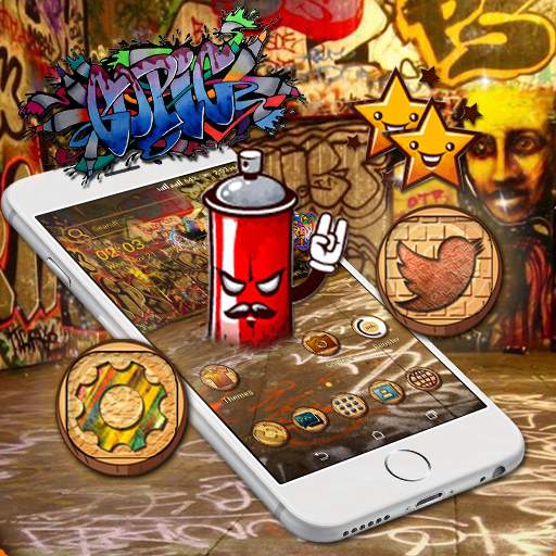 Street Graffiti Launcher Theme 1.2