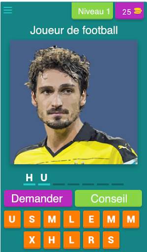 Devinez le joueur de football screenshot 1