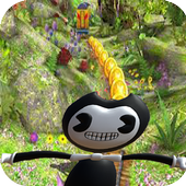 Subway Bendy Jungle Run : Ink Machine icon