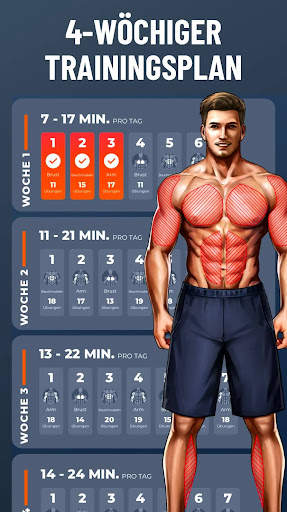 Workouts zuhause - ohne Geräte screenshot 2