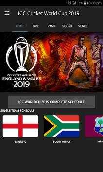 ICC Cricket World Cup 2019 screenshot 1