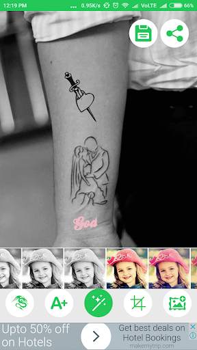 Tattoo Editor With My Name screenshot 5