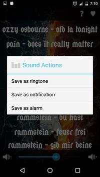 Metal Music Ringtones 100  screenshot 3