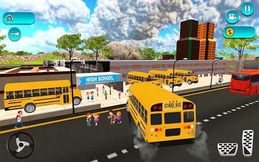 Driving School Bus Games Real 3D Bus Driver 2020 screenshot 5