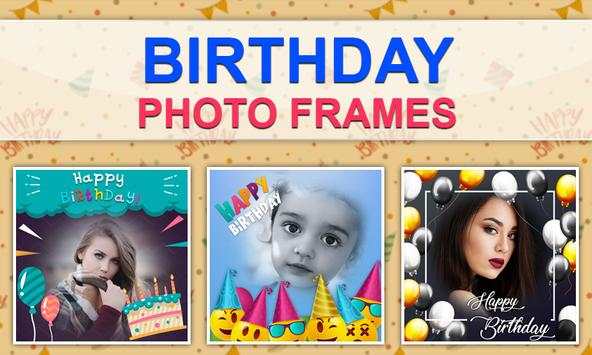 Birthday Photo Frames 1 تصوير الشاشة