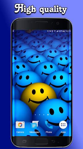 Smiles Live Wallpaper screenshot 2