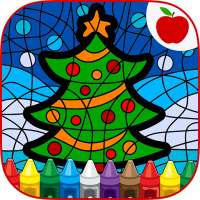 Paint By Number Christmas Game icon