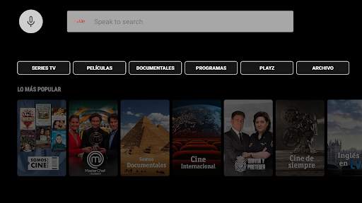 RTVE Play Android TV screenshot 4