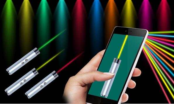 Laser Light Simulator Laser Beams Flashlight Prank screenshot 2