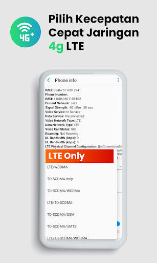Mode 4G/5G LTE: Tes Kecepatan screenshot 4
