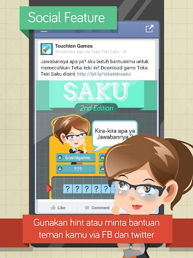 Teka Teki Saku screenshot 5