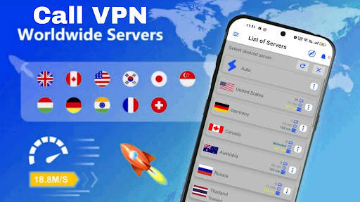 Call VPN - Unlimited Proxy VPN screenshot 2