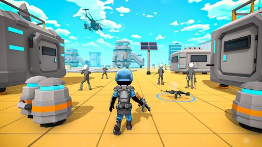 Stickman Gun Shooter 3D screenshot 1