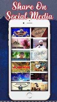 Jumma Mubarak video status : Islamic Video Status screenshot 3