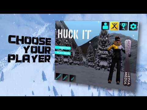 Huck It Skiing Game 3D screenshot 2