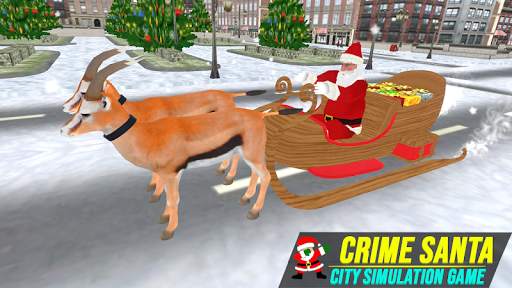 Santa Claus Rope hero Crime City Action Game screenshot 5
